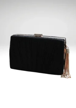 Clutches<Bariano FELICITY SHIMMER CLUTCH A9 BLACK