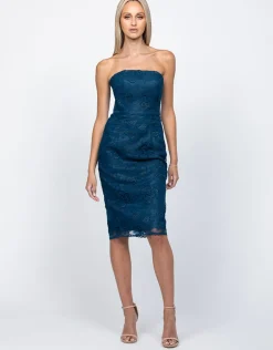 Midi Dresses | All Dresses<Bariano FLORENCE STTRAPLESS MIDI DRESS B56D54S