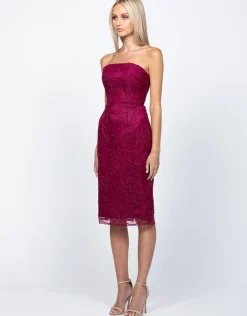 Midi Dresses | All Dresses<Bariano FLORENCE STTRAPLESS MIDI DRESS B56D54S