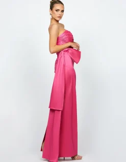 Formal / Prom Dresses | Maxi Dresses<Bariano GABRIELLE STRAPLESS COLUMN GOWN B74D39L PINK FONDANT