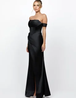 Gowns / Ballgowns | All Dresses<Bariano GESS OFF SHOULDER FISHTAIL GOWN B67D30L