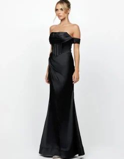 Gowns / Ballgowns | All Dresses<Bariano GESS OFF SHOULDER FISHTAIL GOWN B67D30L
