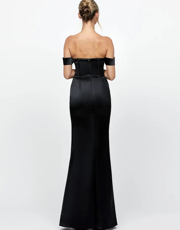 Gowns / Ballgowns | All Dresses<Bariano GESS OFF SHOULDER FISHTAIL GOWN B67D30L