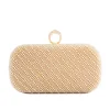 Clutches<Bariano GLIMMER PEARL CLUTCH J74BG05 CHAMPAGNE
