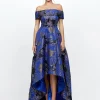 Formal / Prom Dresses | Gowns / Ballgowns<Bariano HARIZA HI LO GOWN B73D27HL NAVY/GOLD