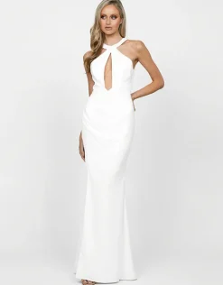 Formal / Prom Dresses | Gowns / Ballgowns<Bariano HARTLEY HALTER CUT OUT DRAPED MAXI BL58AD34L