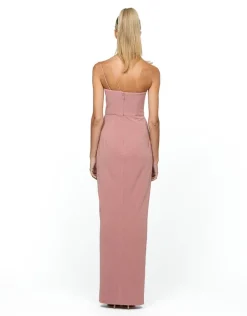 Maxi Dresses<Bariano IMAN ASYMMETRIC MAXI DRESS BL54D27L