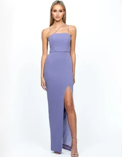 Maxi Dresses<Bariano IMAN ASYMMETRIC MAXI DRESS BL54D27L