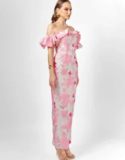 Maxi Dresses | All Dresses<Bariano JACQUIE OFF SHOULDER MIDAXI B75D06L