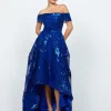 Formal / Prom Dresses | Gowns / Ballgowns<Bariano JAMIE OFF SHOULDER HI LO GOWN B74D21HL