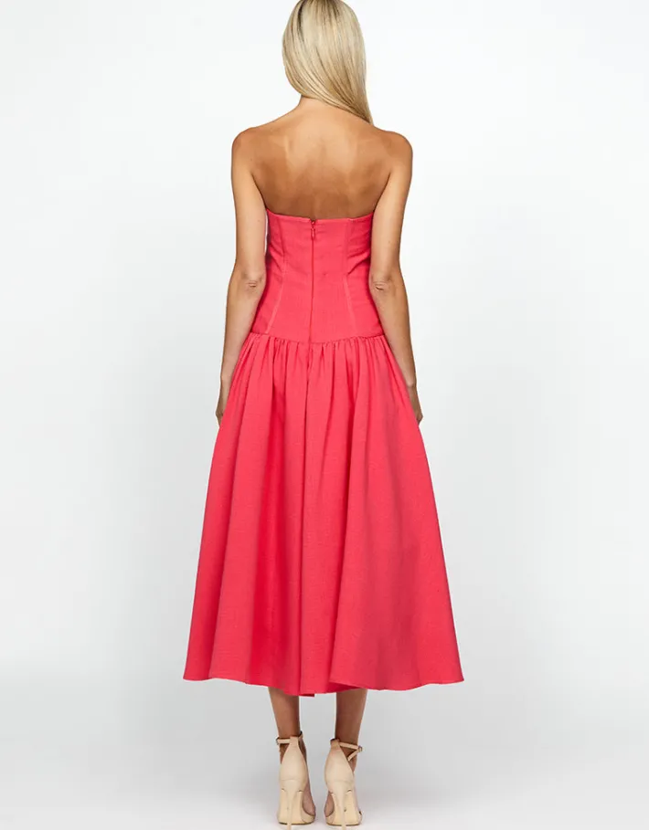 Midi Dresses | All Dresses<Bariano JAYDA STRAPLESS MIDAXI BL69D09S