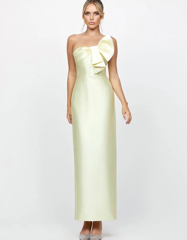 Formal / Prom Dresses | Maxi Dresses<Bariano JAZZELLE PLEATED COLUMN MAXI BL72D57L
