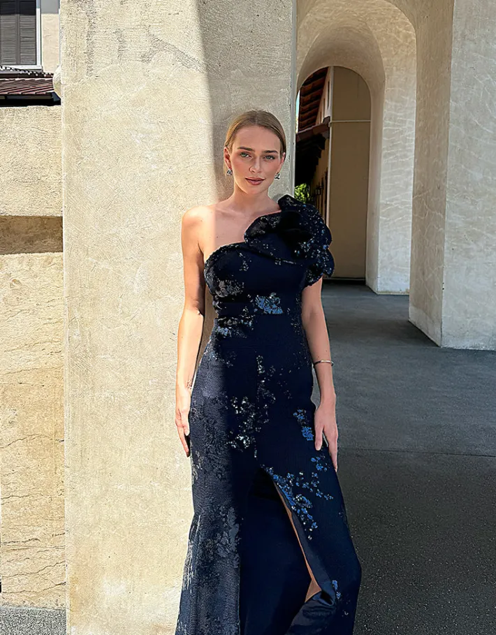 Gowns / Ballgowns | Maxi Dresses<Bariano JESSIE ONE SHOULDER GOWN B53D29L