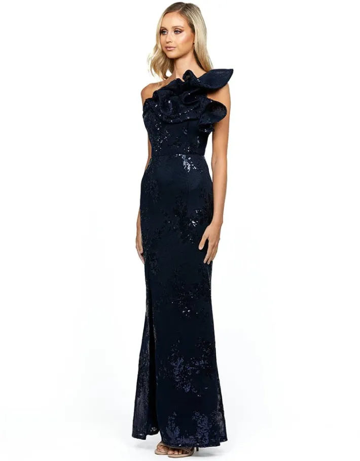 Gowns / Ballgowns | Maxi Dresses<Bariano JESSIE ONE SHOULDER GOWN B53D29L