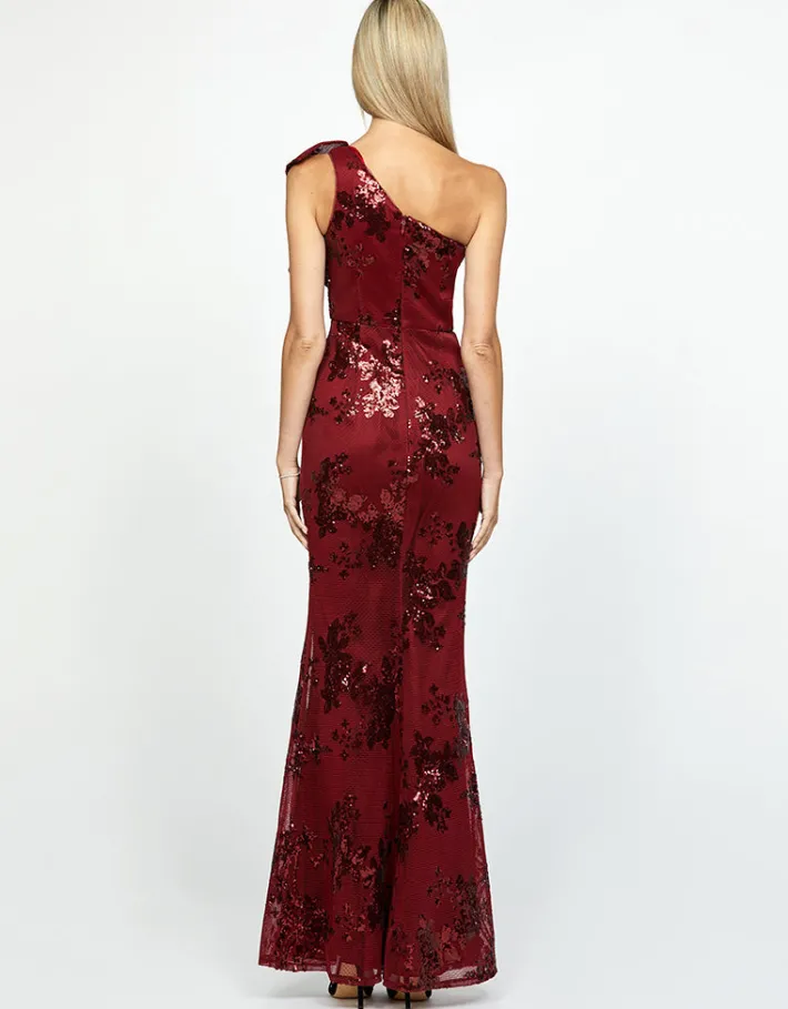 Gowns / Ballgowns | Maxi Dresses<Bariano JESSIE ONE SHOULDER GOWN B53D29L