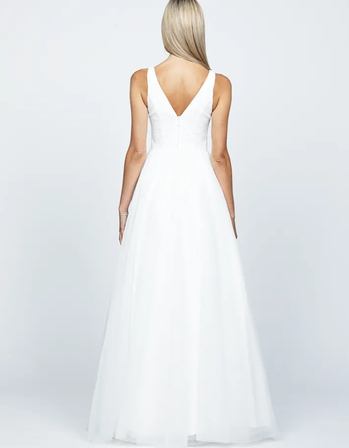 Formal / Prom Dresses | Gowns / Ballgowns<Bariano JORDAN PLUNGE NECK BALL GOWN B57AD41L