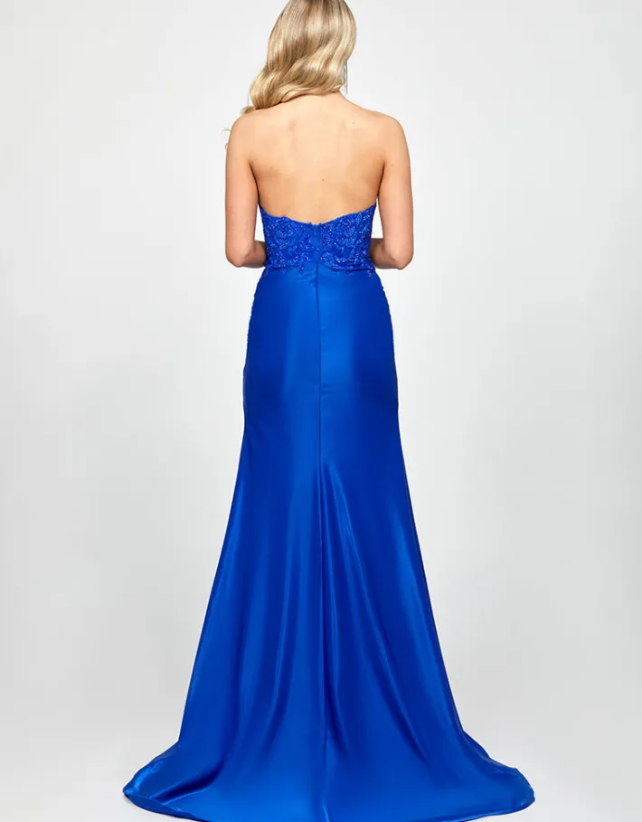 Formal / Prom Dresses | Maxi Dresses<Bariano JULISSA EMBELLISHED GOWN B73D70L BLUE