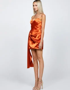 Mini Dresses | All Dresses<Bariano KAISELY STRAPLESS SASH MINI B71D55S