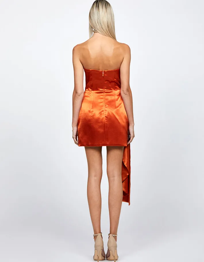 Mini Dresses | All Dresses<Bariano KAISELY STRAPLESS SASH MINI B71D55S