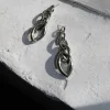 Jewellery<Bariano KARISMA CHAIN DROP EARRINGS SILVER