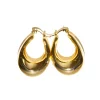 Jewellery<Bariano KIMBERLY CHUCKY HOOP GOLD