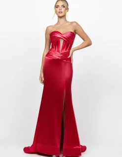 Maxi Dresses | All Dresses<Bariano LAMERIA SWEETHEART FISHTAIL GOWN B72D22L