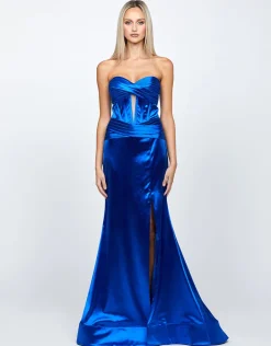 Maxi Dresses | All Dresses<Bariano LAMERIA SWEETHEART FISHTAIL GOWN B72D22L