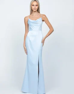 Gowns / Ballgowns<Bariano LANA COWL GOWN B42D08L