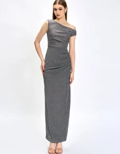 Maxi Dresses<Bariano LILAH DRAPE SLEEVE MIDAXI BL74D20L