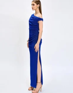 Maxi Dresses<Bariano LILAH DRAPE SLEEVE MIDAXI BL74D20L