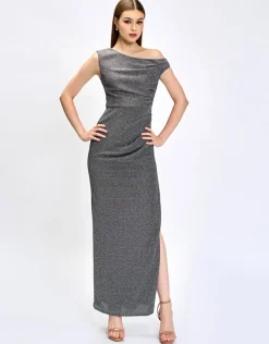 Maxi Dresses<Bariano LILAH DRAPE SLEEVE MIDAXI BL74D20L