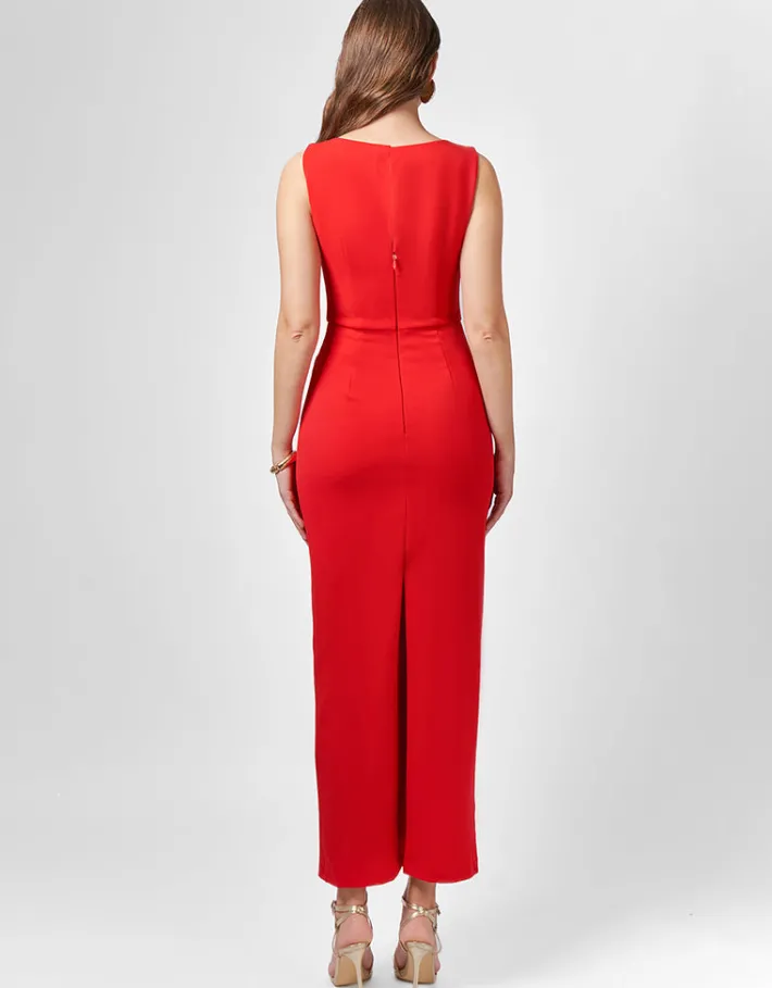 Formal / Prom Dresses | Maxi Dresses<Bariano LIVIA HIGH NECK MIDAXI BL75D21L