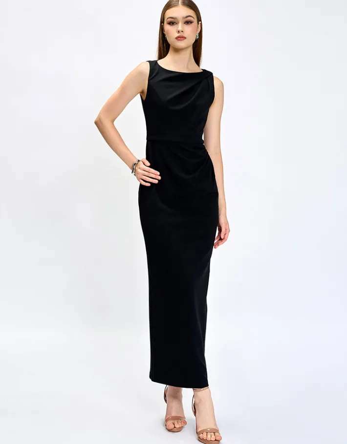 Formal / Prom Dresses | Maxi Dresses<Bariano LIVIA HIGH NECK MIDAXI BL75D21L