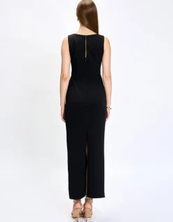 Formal / Prom Dresses | Maxi Dresses<Bariano LIVIA HIGH NECK MIDAXI BL75D21L