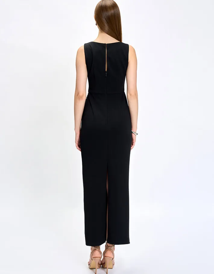 Formal / Prom Dresses | Maxi Dresses<Bariano LIVIA HIGH NECK MIDAXI BL75D21L