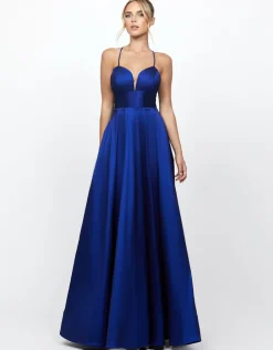 Formal / Prom Dresses | Gowns / Ballgowns<Bariano LOLA STRAPPY BACK GOWN B73D34L
