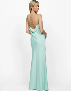 Formal / Prom Dresses | Gowns / Ballgowns<Bariano LOVER DRAPED COWL GOWN B55D28L
