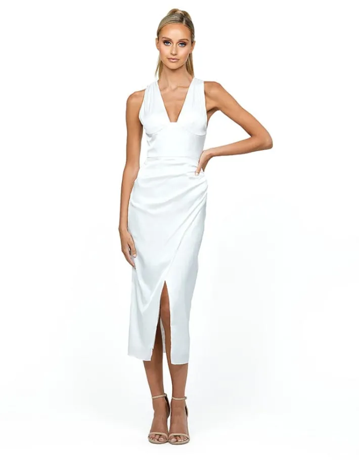 Midi Dresses<Bariano MARILYN HALTER MIDI DRESS BL54D32S