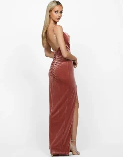 Maxi Dresses<Bariano MAYA COWL MAXI DRESS BL54D06L