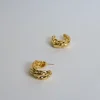 Jewellery<Bariano MERLO HUGGIE EARRINGS GOLD