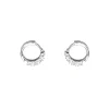 Jewellery<Bariano MILA MINI HOOP EARRINGS SILVER