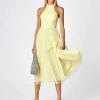 Midi Dresses | All Dresses<Bariano MILKY WAY HALTER NECK MIDI DRESS B63D32S