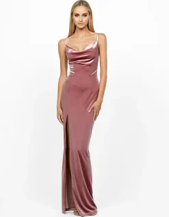 Maxi Dresses | All Dresses<Bariano MONIKA COWL NECK MAXI BL56D05L