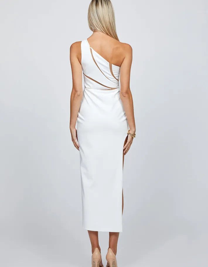 Formal / Prom Dresses | Midi Dresses<Bariano NARA ONE SHOULDER MIDI BL72D68S