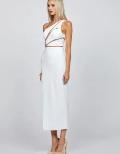 Formal / Prom Dresses | Midi Dresses<Bariano NARA ONE SHOULDER MIDI BL72D68S