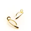 Jewellery<Bariano OLIVIA CURVED BRANCH EARRINGS GOLD