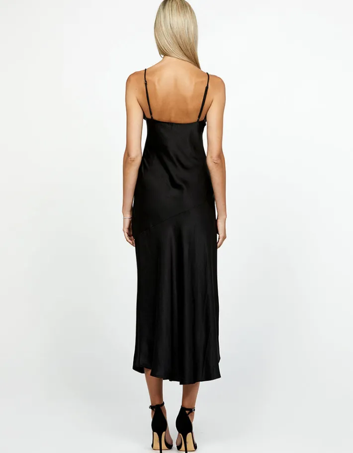 Midi Dresses | All Dresses<Bariano PEITA SATIN COWL NECK MIDI BL67D38S