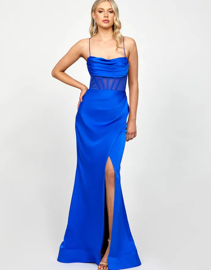 Formal / Prom Dresses | Maxi Dresses<Bariano POSS STRAPLESS CORSET GOWN B73D19L