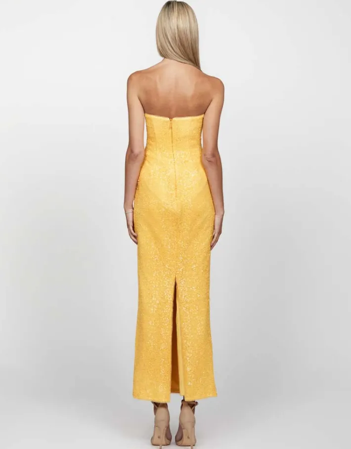 Formal / Prom Dresses | Maxi Dresses<Bariano RONIN SCOOP STRAPLESS MIDAXI B65D07SS