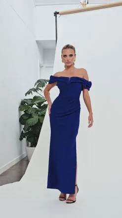Maxi Dresses<Bariano RUTH OFF SHOULDER MAXI BL74D19L